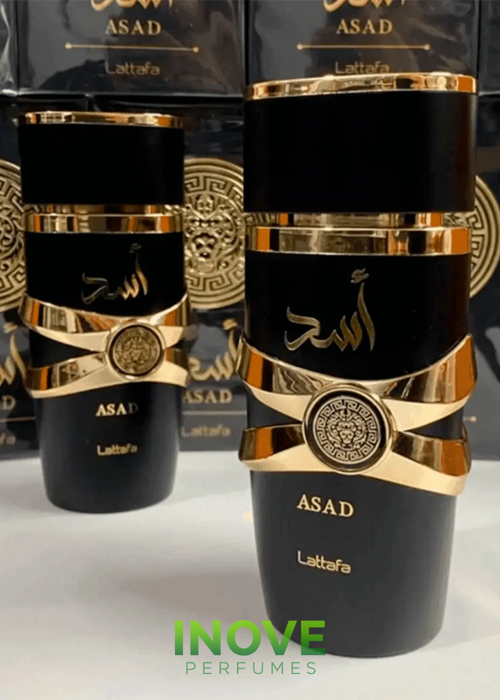 PROMOÇÃO COMPRE 1 LEVE 3 - Lattafa Fakhar, Lattafa Maahir Black e Assad Lattafa - Pré Esquenta Black Friday! 🔥 - 100ml Cada
